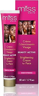 Active lightening cream for the Fair & White Miss White Beauty face with 1.9 % hydroquinone, 1.7 oz.. Shop smart with DIAYTAR NIGERIA, offering a vast product range delivered to your doorstep within a week.