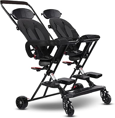 MEGAWHEEL double -wheeled double -wheeled stroller, light double stroller, adjustable swivel stroller.. DIAYTAR NIGERIA: Your affordable gateway to thousands of products delivered promptly nationwide.