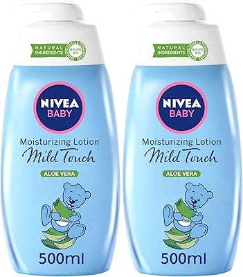 Nivea Mild Touch hydrating lotion with aloe vera extract for children - 500 ml, 2 rooms.. DIAYTAR NIGERIA connects desires with reality through affordable prices and reliable delivery service.