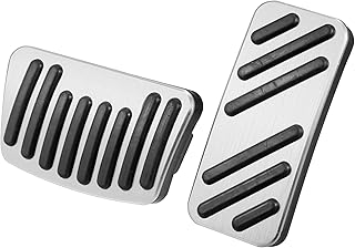 X Autohaux 1 set of aluminum alloy gas accelerator, brake pedals for Hyundai Elantra 2021-2022, silver accent.. DIAYTAR NIGERIA: Your partner in affordable online retail with reliable shipping across Nigeria.