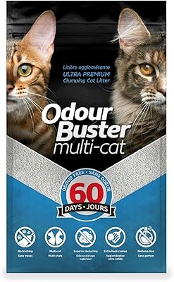 Cat liter Unfocumed Canada Odor Multi -Cat Buster - 12 kg.. Looking for quality and speed? You’ll find both at DIAYTAR Nigeria.