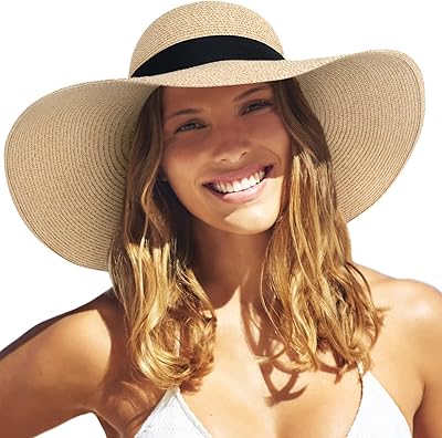 Sun cap in straw on a large edge upf 50 for women, foldable summer hat.. DIAYTAR Nigeria brings you closer to everything you need — fast delivery, low costs, and variety.