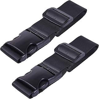 Additional luggage strap adjustable in robust wizdompro plastic, travel accessories to attach your luggage - black, 2 rooms.. Shopping has never been easier — DIAYTAR Nigeria delivers it all in 5–8 days.