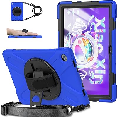 HEREASE ROBUST CASE FOR LENOVO TAB M10 PLUS (3rd generation) 10.6 inches 2022 with 360 degree rotary crutch and shock-resistant hybrid hull with hand and tb125fu/tb128fu/tb128xu.. Your complete marketplace solution, DIAYTAR NIGERIA offers unbeatable value with delivery within the week.