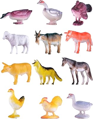 Animal Worlds Power Joy Farm Animals, 4 inches, 6 pieces.. Shopping made simple with DIAYTAR NIGERIA's vast selection and budget-friendly nationwide delivery.