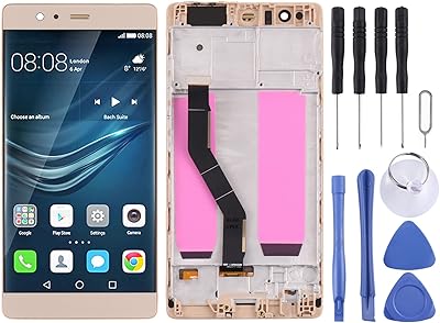 OLED LCD HUAWEI P9 Plus screen with full assembly with framework.. Shopping made simple with DIAYTAR NIGERIA's vast selection and budget-friendly nationwide delivery.