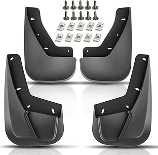 Set of 4 front and rear side mudguards, replacement bag for Cadillac Climbing Chevrolet Tahoe Ltz GMC Yukon Sport Utility 2007-2014.. Shop from anywhere in Nigeria and receive your DIAYTAR purchases at affordable prices within a week.