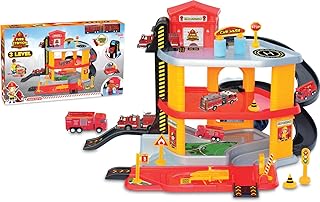 DD level 1 fire station garage set (3 years and over).. DIAYTAR NIGERIA makes online shopping accessible with our comprehensive platform and prompt delivery service.