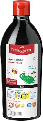 Painting Tempera Fun Faber-Castell, Noir, 144511, 0.5 L.. DIAYTAR NIGERIA: Where every Nigerian finds what they need at prices they can afford, delivered promptly.