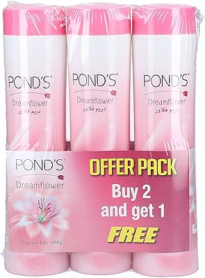 Floral Talc powder Pond's 3 (3 x 400.. Discover why DIAYTAR NIGERIA is the smart shopper's choice for affordable products delivered nationwide.