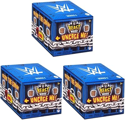 Mattel WWE WRESTLING SERIES 2 BEST MODE MASTER BOX with 1 figurine and 1 monster (3).. Experience the power of choice with DIAYTAR NIGERIA's extensive catalog delivered within the week.