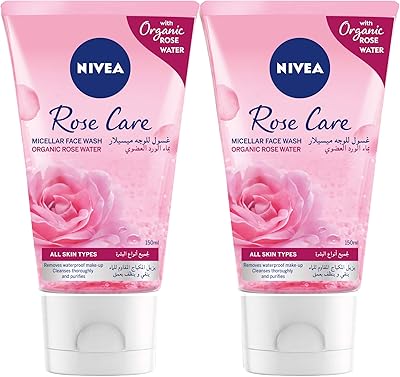 Nivea Carea Nivea Care, organic pink face cleaner, for all skin types, 2 x 150 ml.. DIAYTAR NIGERIA transforms online retail with unbeatable prices and consistent delivery timeframes.