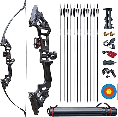 Arc and arrow set for adults, for young people, classic archery, hunting practice, long arc for outdoor sports, shooting, right hand training.. DIAYTAR NIGERIA makes every purchase count with our affordable prices and reliable 5-8 day shipping.