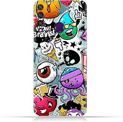 AMC design TPU shell with strange characters for Huawei Y6P.. Don’t wait weeks — DIAYTAR Nigeria delivers your order in just a few days.