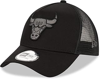 A -FRAME trucker cap 9FORTY CHICAGO BULLS NEW ERA - NBA Black on Black - Black.. Experience the satisfaction of affordable shopping with DIAYTAR NIGERIA's nationwide 5-8 day delivery.
