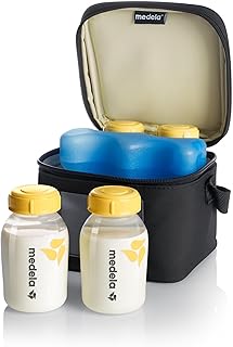 Medela isothermal bag with 150 ml bottles without BPA - Set of 4 conservation bottles to fill, freeze and keep breast milk with storage bag for the transport of breast milk.. From fashion trends to home essentials — find it on DIAYTAR Nigeria.
