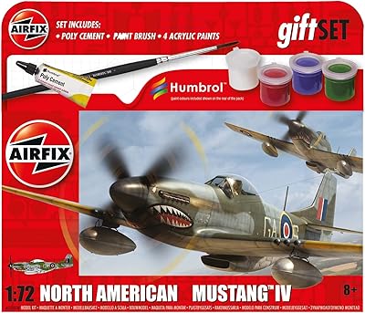 Airfix Mustang Kit Beginner North America IV 1:72 Modern Aviation Plastic Kit A55107A.. Join millions of satisfied shoppers using DIAYTAR Nigeria every day.