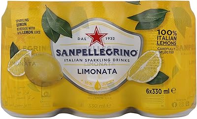 Sparkling drinks San Pellegrino, Limonta, 330 ml (pack of 6).. DIAYTAR NIGERIA: Where every shopping need is met with affordable prices and timely delivery.
