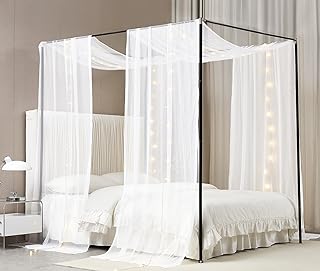 Akiki Baldquin curtains with luminous princess bed scarf for setting.. Order now, relax later — DIAYTAR Nigeria ships in 5 to 8 days.