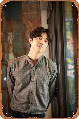 Niumowang metal panel - Gong Yoo 12 x 8 inch tin poster.. DIAYTAR NIGERIA puts thousands of products at your fingertips with affordable prices and delivery within a week.