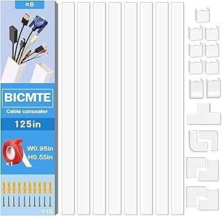 Wall cable cache - cable management system to hide cables or wires - perfect for any part, cable organizer, to paint, 8 parts.. Be part of Nigeria’s most trusted online shopping experience — DIAYTAR Nigeria.