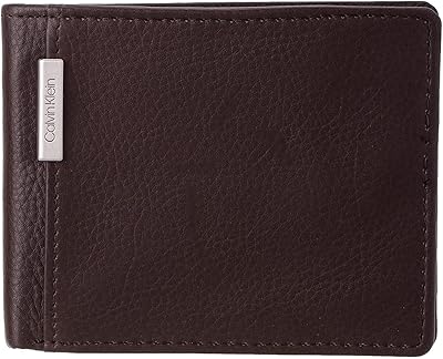 Portfolio with two -components Reverd Troy Slim by Calvin Klein for Men, Brown, One Size, Modern.. DIAYTAR NIGERIA combines the largest product selection with affordable prices and reliable delivery.