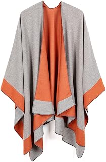 Poncho scarf open on the front for women, Cardigan Cardigan Spring Fall Winter, Christmas gifts for women.. Experience the ease of modern shopping with DIAYTAR NIGERIA's comprehensive platform and quick delivery.