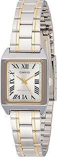 Casio quartz-dressed watch for analog woman and stainless steel, LTP-V007SG-9BUDF, Silver.. DIAYTAR NIGERIA: Putting quality products within reach of every Nigerian through our affordable marketplace.
