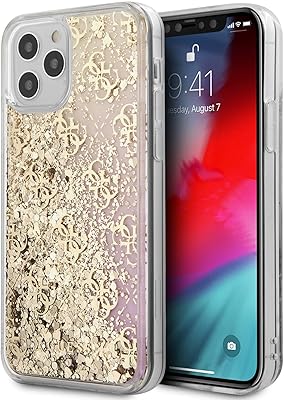 CG Mobile. Guess 4G shell with liquid glitter with degraded background for Apple iPhone 12 pro max - or (6.7 inches).. DIAYTAR NIGERIA promises affordability and variety with every purchase, delivered in 5-8 days.