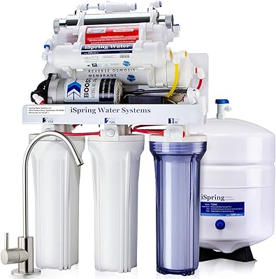 ISPRING RCC1UP-AK 100GPD drinking water filtration system under sink filter.. Discover the perfect shopping experience with DIAYTAR NIGERIA's vast selection and prompt delivery service.