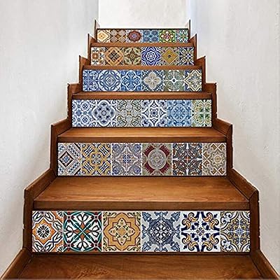 6 pieces/set of innovative 3D sticker stickers to do yourself, ceramic tiles with pattern for stairs, room decoration, home decoration wall sticker.. DIAYTAR NIGERIA: Where shopping is affordable, selection is vast, and delivery is always reliable.