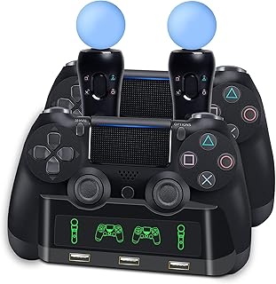 HDIWOUSP PS4 4 in 1 loading station charger station loading.. DIAYTAR NIGERIA: Bringing quality products to your doorstep at prices that won't break the bank.