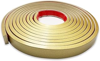Model to take off and glue golden, flexible mirror edge design, tiles, ceiling, wall, cabinet edge model (5 m x 1.5 cm).. Discover the perfect shopping balance at DIAYTAR NIGERIA with competitive prices and prompt delivery.