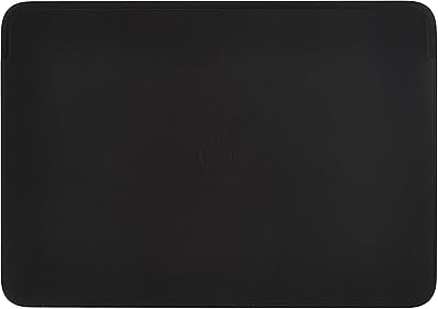Apple leather cover (for 16 -inch MacBook Pro) - Black.. Save more, wait less — DIAYTAR Nigeria delivers faster than ever.