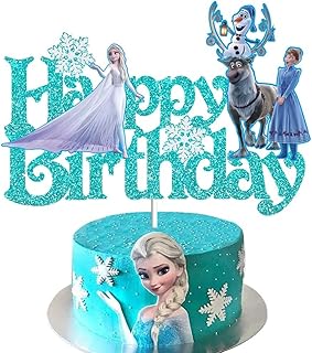 Frozen Princess Frozen Birthday Cake Decorations for Girls, Boys and Children for Prenatal Holidays and Winter.. You deserve better shopping — choose DIAYTAR Nigeria today.