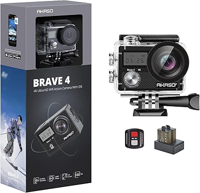 AKASO 4K 20MP ACTION CAMERA Submarine with Zoom image stabilization.. Shop the future with DIAYTAR NIGERIA - thousands of products, unbeatable prices, delivery within a week.