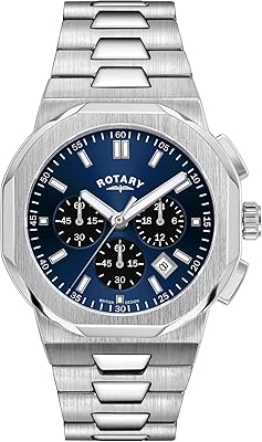 Regent chronograph watch for men, blue, GB05450/05, blue, bracelet bracelet.. Everything you need is just a click away with DIAYTAR Nigeria — shop now and receive your order in days.