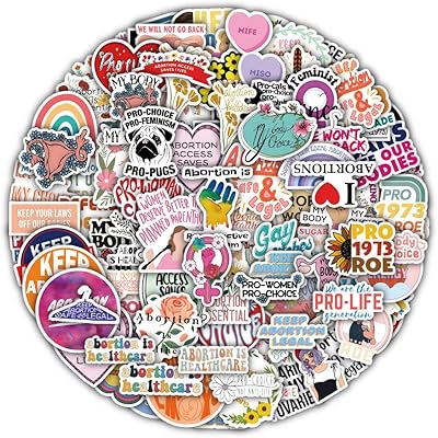 Feminist stickers 100 Pieces Sticker Right to abortion for women Girl Power Sticker Stickers Liberal feminism separatist Autocollants Water bottle Waterproof Vinyl L for Skateboard Skateboarding Skateboarding Sticker Stickers.. Enjoy the simplicity of shopping with DIAYTAR NIGERIA, offering vast choices delivered in just 5-8 days.