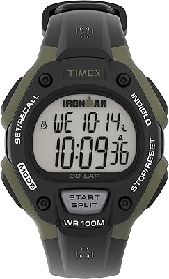 Timex Ironman Sport Watch Average memory 30 cycles white color no size.. Experience retail therapy without the financial stress at DIAYTAR NIGERIA's affordable e-commerce platform.