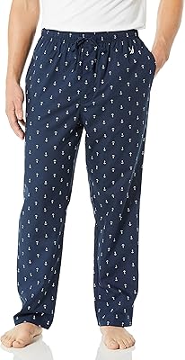 Nautica night pants for men in soft cotton 100 % knitted with elastic waist and tightening cords.. DIAYTAR NIGERIA: Connecting Nigerians with affordable products through our expansive e-commerce platform.