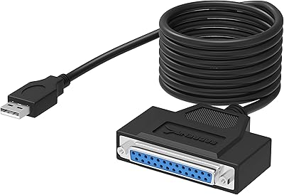 Syprint USB 2.0 to DB25 IEEE-1284 (hexnat connectors] (CB-1284 (CB-1284).. Explore the biggest product variety online — only at DIAYTAR Nigeria.