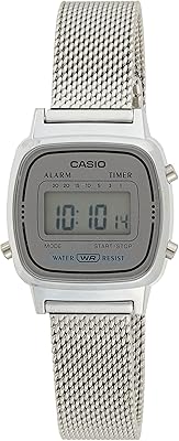 Casio Digital Stainless Stainless Steel Digital Watch for Women - La670wem -7DF.. Experience the power of choice with DIAYTAR NIGERIA's vast catalog and affordable 5-8 day delivery.