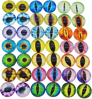 JGG Half-round dolls in Dragon Glass Mixed Design for Dolls or Manufacturing.. DIAYTAR NIGERIA makes online shopping accessible to all with budget-friendly prices and reliable delivery.