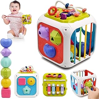AM Anna Multifunctions 7 in 1 Multifunctions Educational Toys With Truth of Shapes, Stackable Blocs for Birthdays of Toddlers, Montessori Sensory Toys for Gifts For Boys and Girls from 1 to 2 years old, baby toys from 6 to 12 months.. Nigeria's fastest-growing e-commerce site offers unbeatable prices and delivery within 8 days.