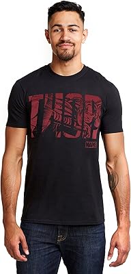 Thor Text Marvel T-shirt for men.. Shop with confidence at Nigeria's leading affordable e-commerce platform with reliable delivery services.