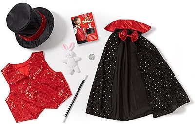 Set of role -playing costumes of magician Melissa & Doug.. Shop with purpose and save with DIAYTAR NIGERIA's extensive platform and nationwide delivery service.