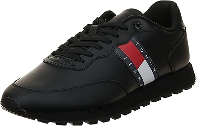 Tommy Hilfiger for men emblematic racing sneakers.. Shop with ease at DIAYTAR NIGERIA and enjoy our extensive product range delivered at affordable rates.