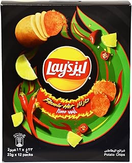 Flamin 'Hot LEMON LAY's CROUSTILLES, 12 x 23 grams.. DIAYTAR Nigeria delivers happiness in 5–8 days, no matter what you buy.