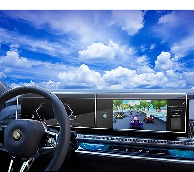 BMW X7 2023 screen protector by XC IWP, compatible with BMW 7 (2 pieces).. DIAYTAR NIGERIA: Your trusted e-commerce partner with extensive product choices and affordable delivery.