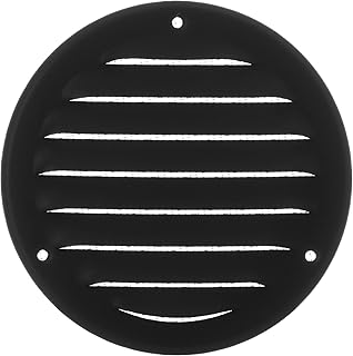 Round anthracite metal ventilation grid with insect protection.. Your trusted marketplace, DIAYTAR NIGERIA offers comprehensive selection with budget-friendly delivery.